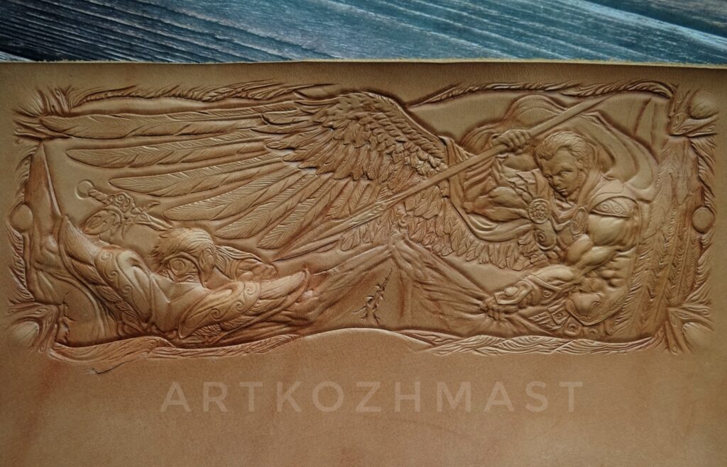 тиснение от ArtKozhMast