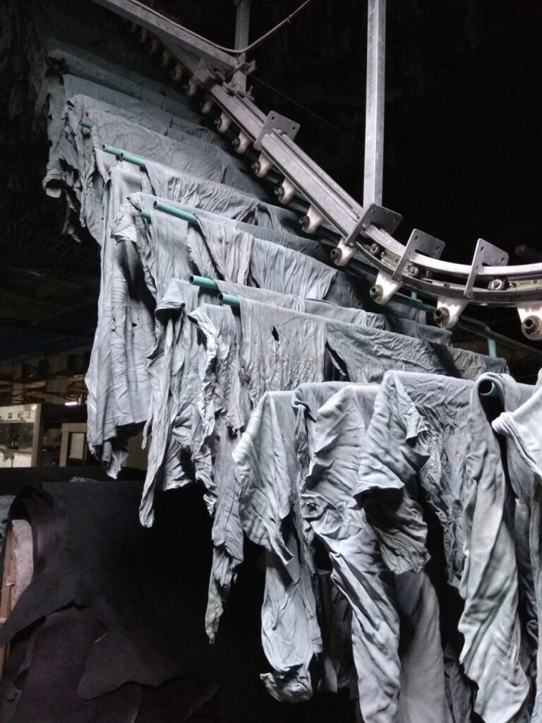 Кожа хромового дубления без прокраса и накраса